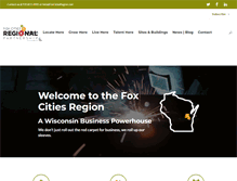 Tablet Screenshot of foxcitiesregionalpartnership.com